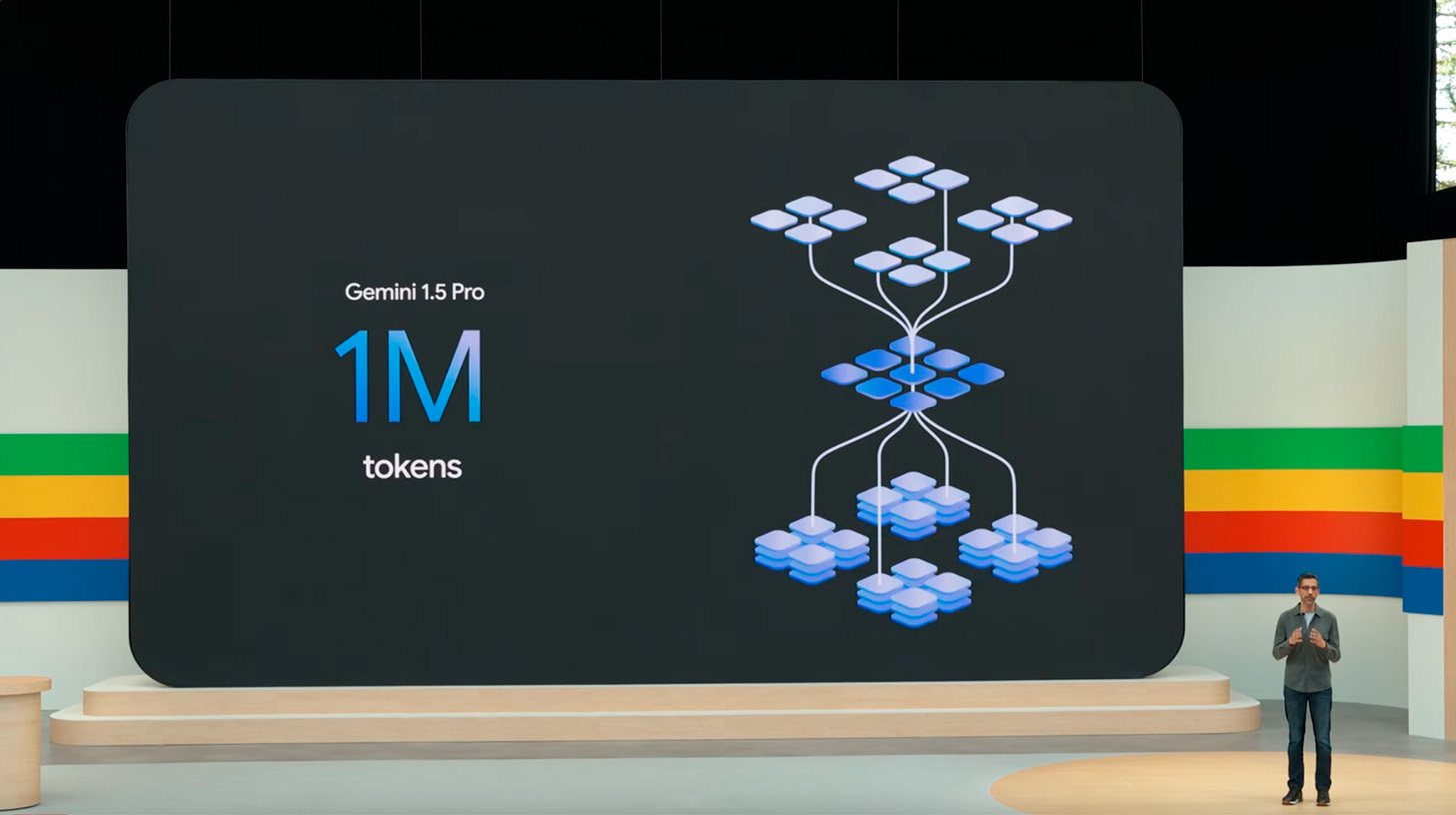 Google I/O 2024: Gemini 1.5 PRO, генерация видео и все, что анонсировал Google