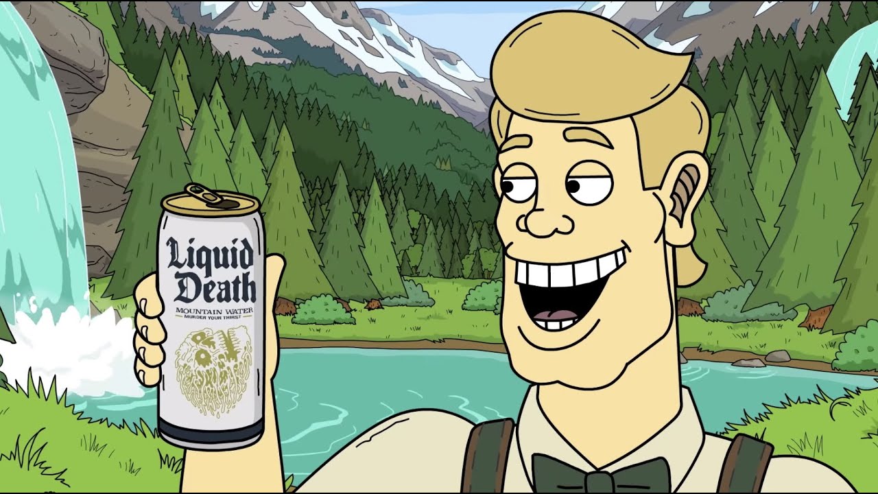 Рекламные компании Liquid Death
