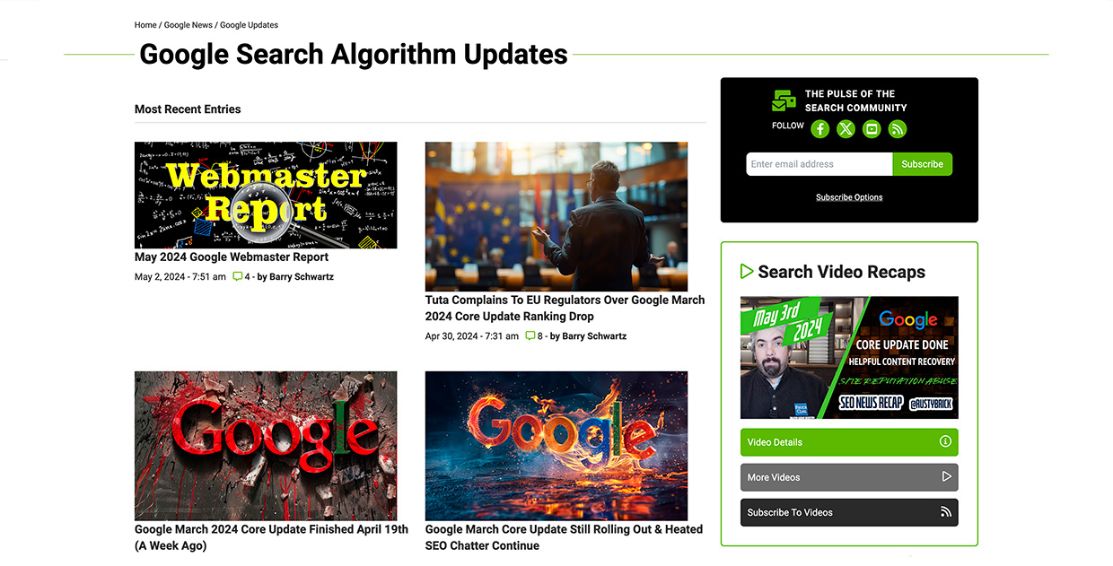 Search Engine Roundtable