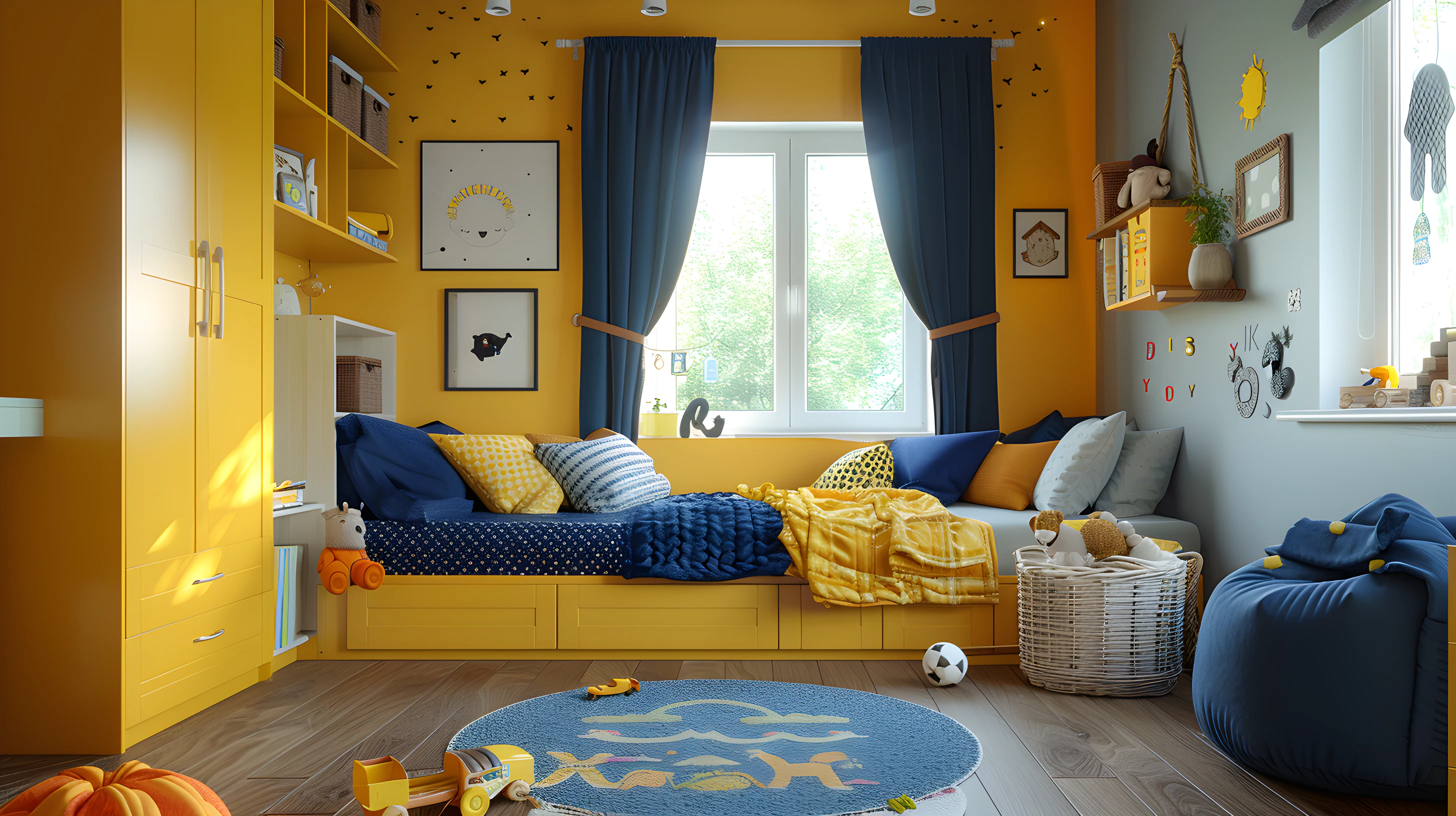 Генерация интерьеров в стиле IKEA