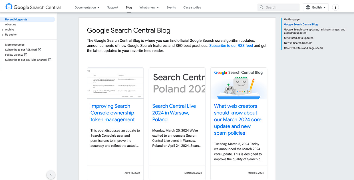 Google Webmaster Central Blog