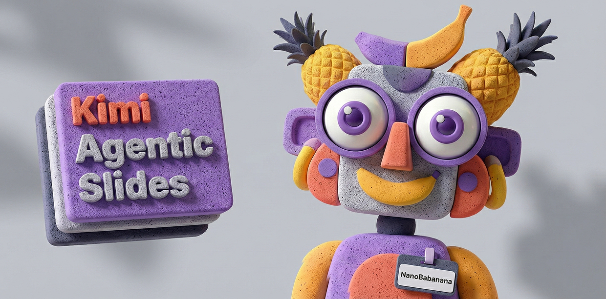 Kimi Agentic Slides - нейросеть для презентаций с NanoBanana