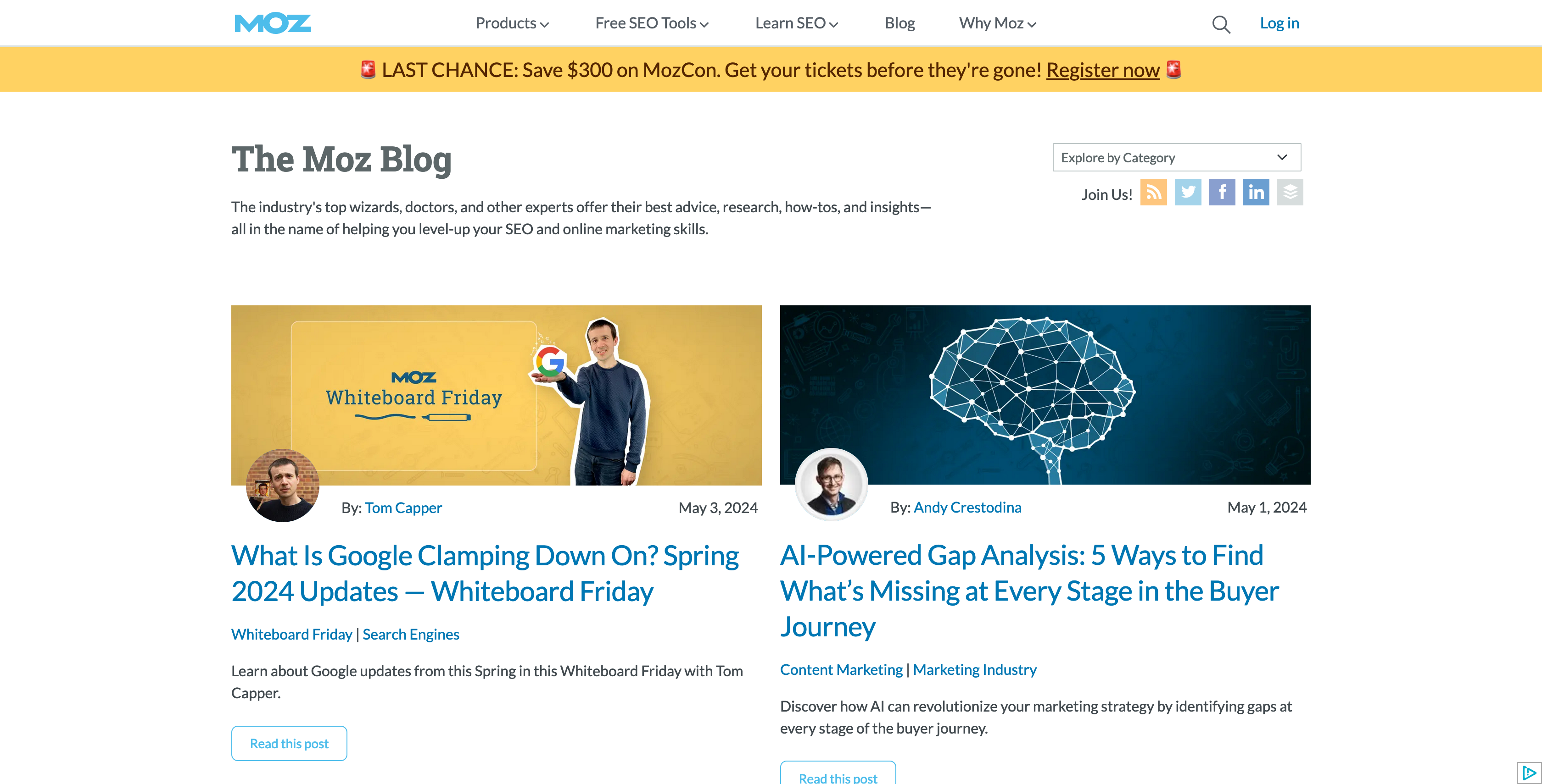 The Moz Blog