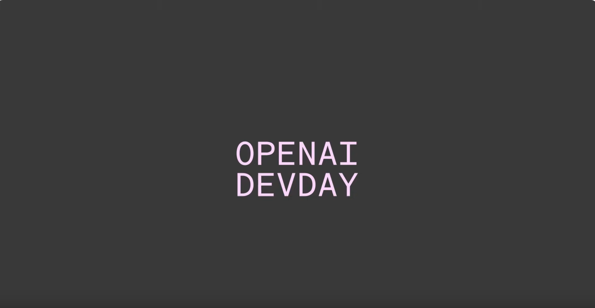 OpenAI DevDay