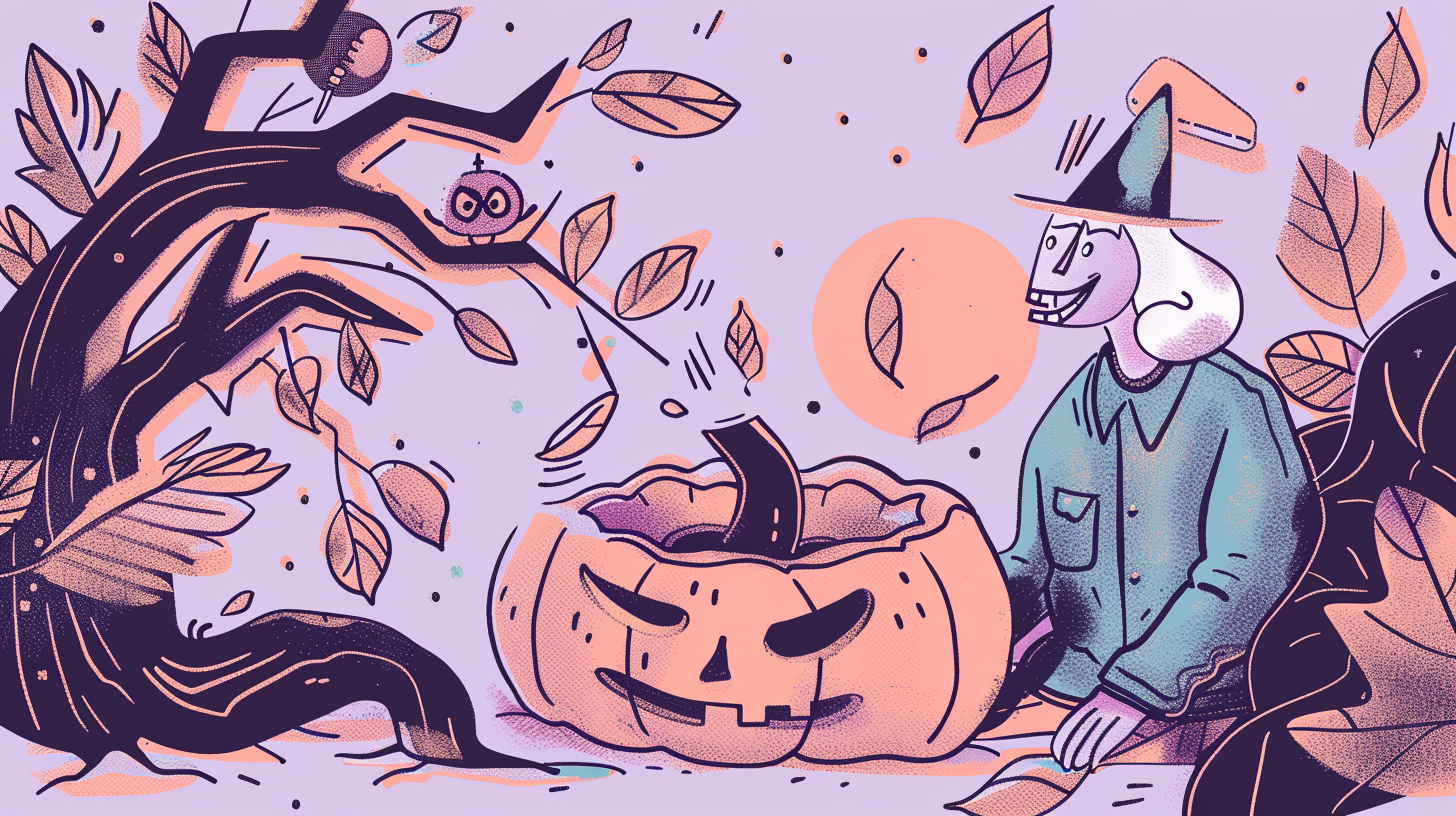 🎃 Осеннее обновление под хэллоуин